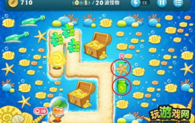 保卫萝卜深海5攻略,保卫萝卜5通关秘籍解析