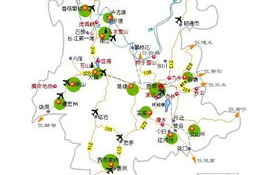 云南省旅游地图,多民族融合下的旅游胜地